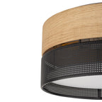 NICOL Scandinavian Flush Mount Ceiling Light Fixture for Kitchen, Hallway & Bedroom – Modern Minimalist Lighting - Dekor Butik