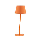 Table LampsNICOLA Orange Mid-Century Modern Table Lamp for Bedroom & Living Room - Dekor Butik