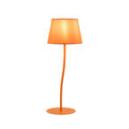 Table LampsNICOLA Orange Mid-Century Modern Table Lamp for Bedroom & Living Room - Dekor Butik