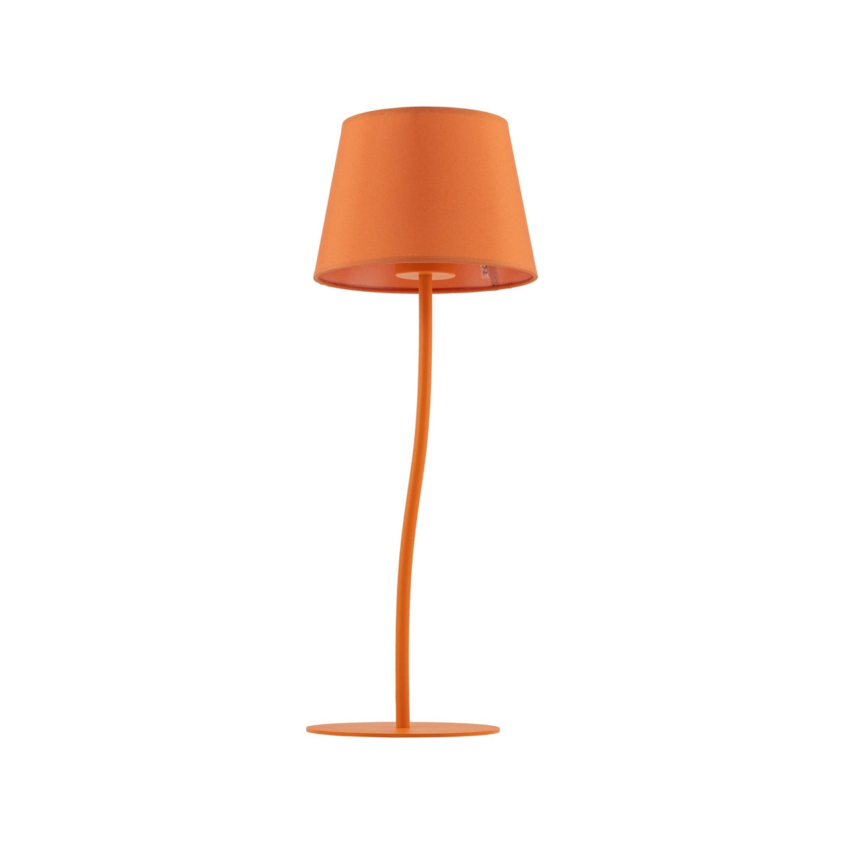 Table LampsNICOLA Orange Mid-Century Modern Table Lamp for Bedroom & Living Room - Dekor Butik