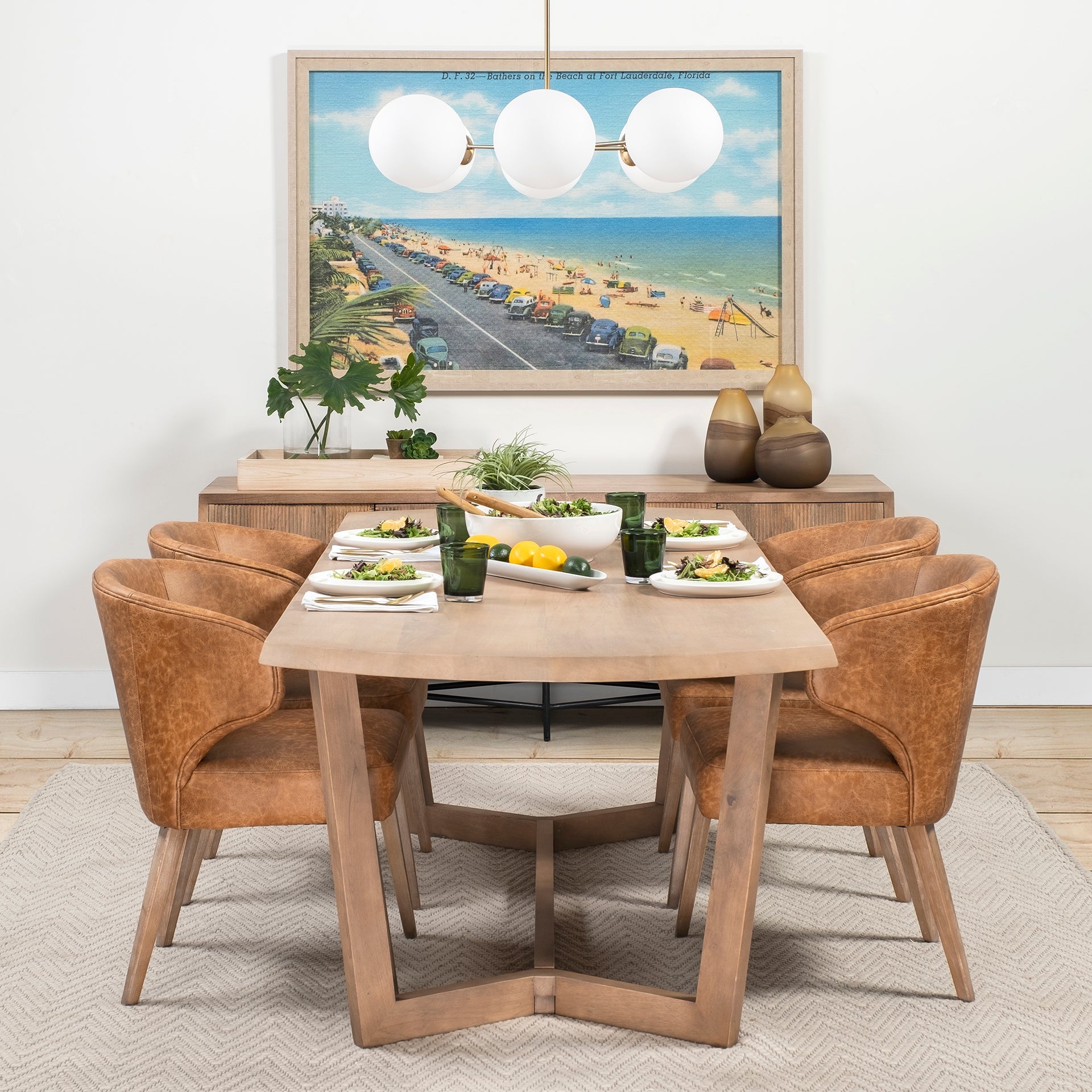 Niles Wingback Dining Chair - 3 Colors - Dekor Butik