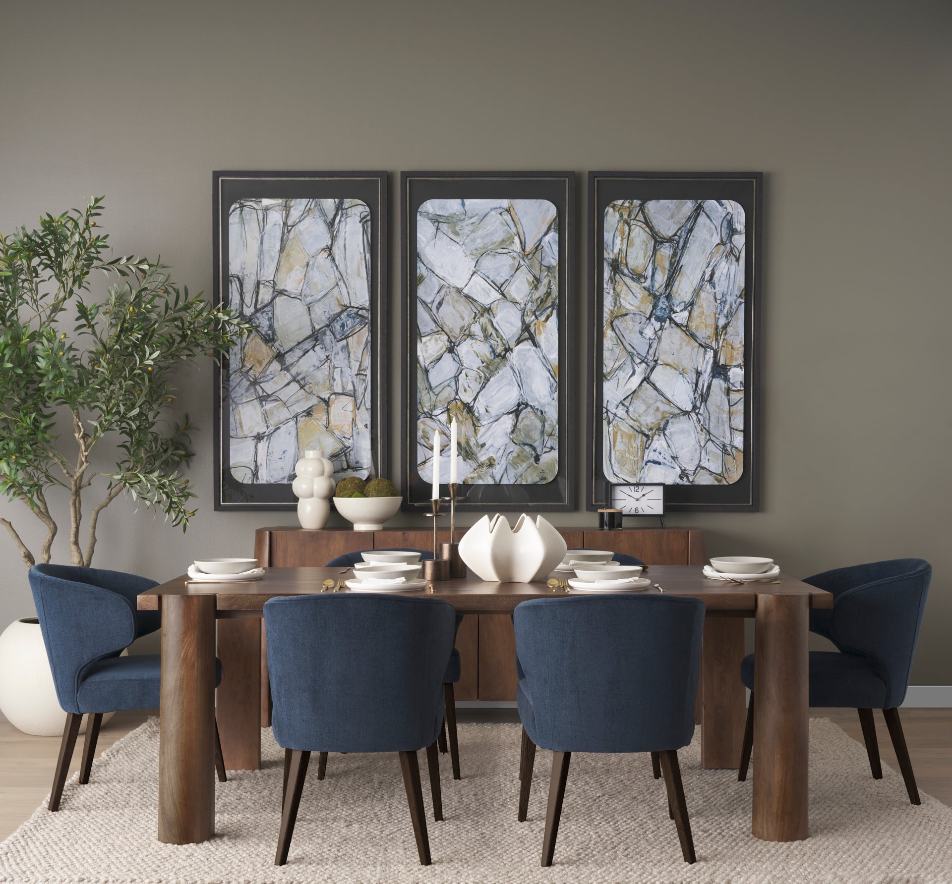 Niles Wingback Dining Chair - 3 Colors - Dekor Butik