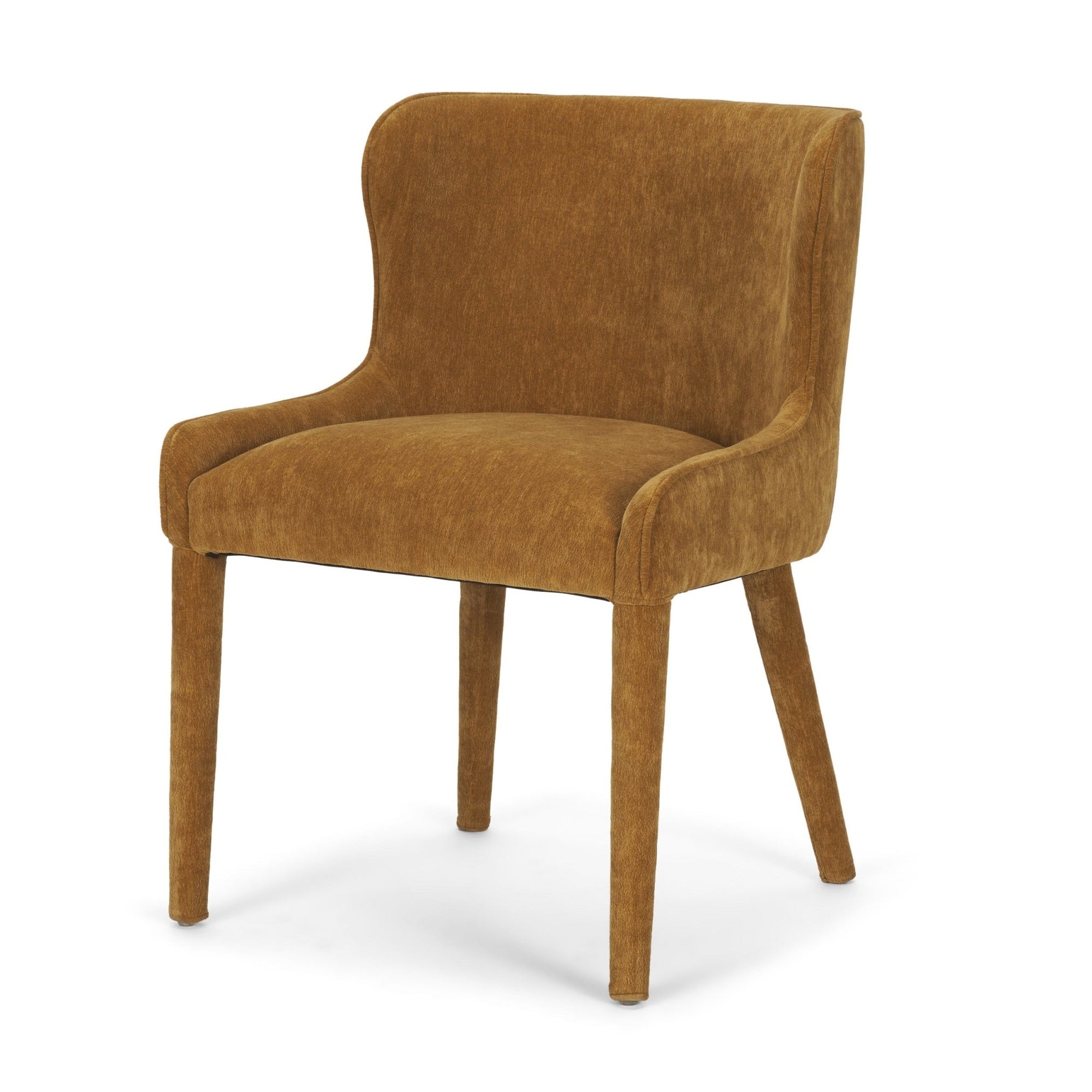 Nolan Slope Fabric Dining Chair - 3 Colours - Dekor Butik