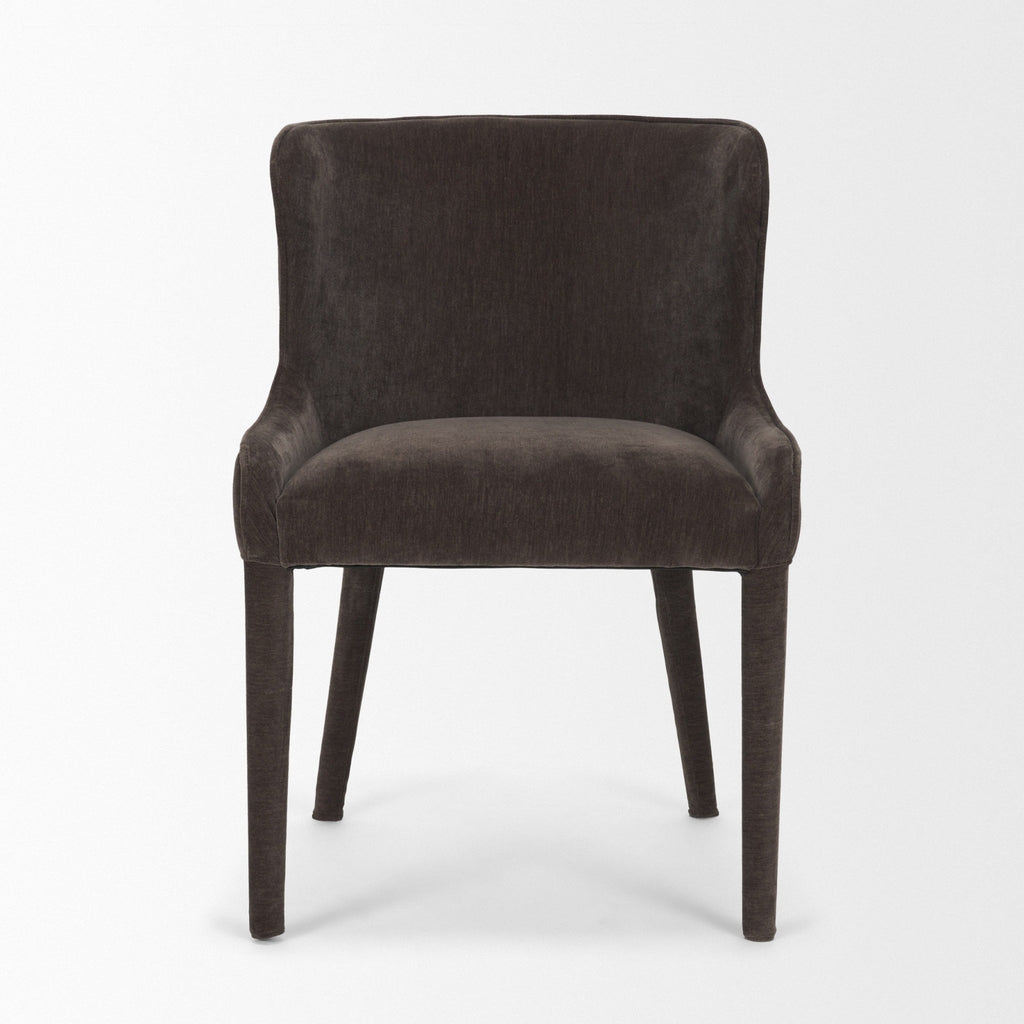 Nolan Slope Fabric Dining Chair - 3 Colours - Dekor Butik