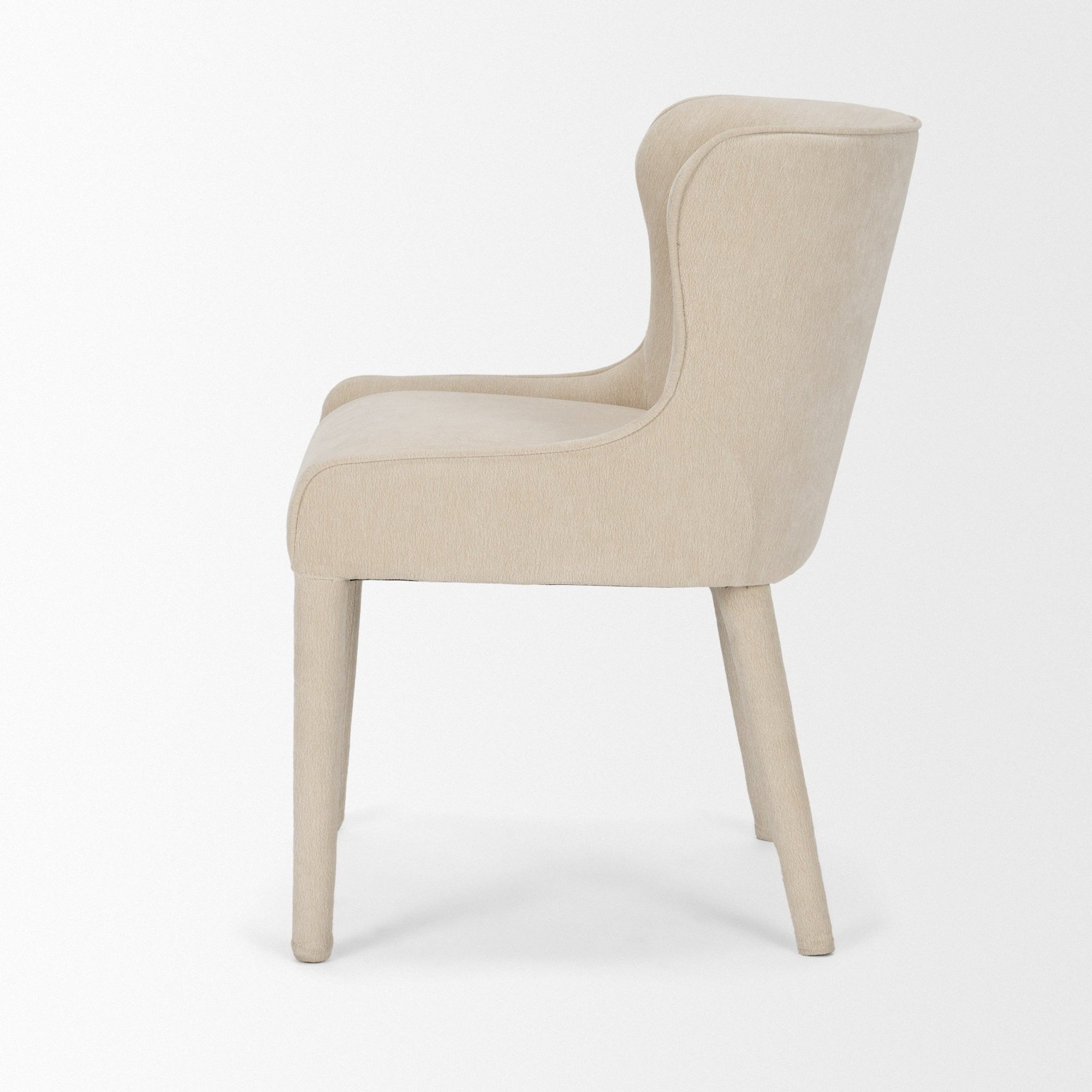 Nolan Slope Fabric Dining Chair - 3 Colours - Dekor Butik