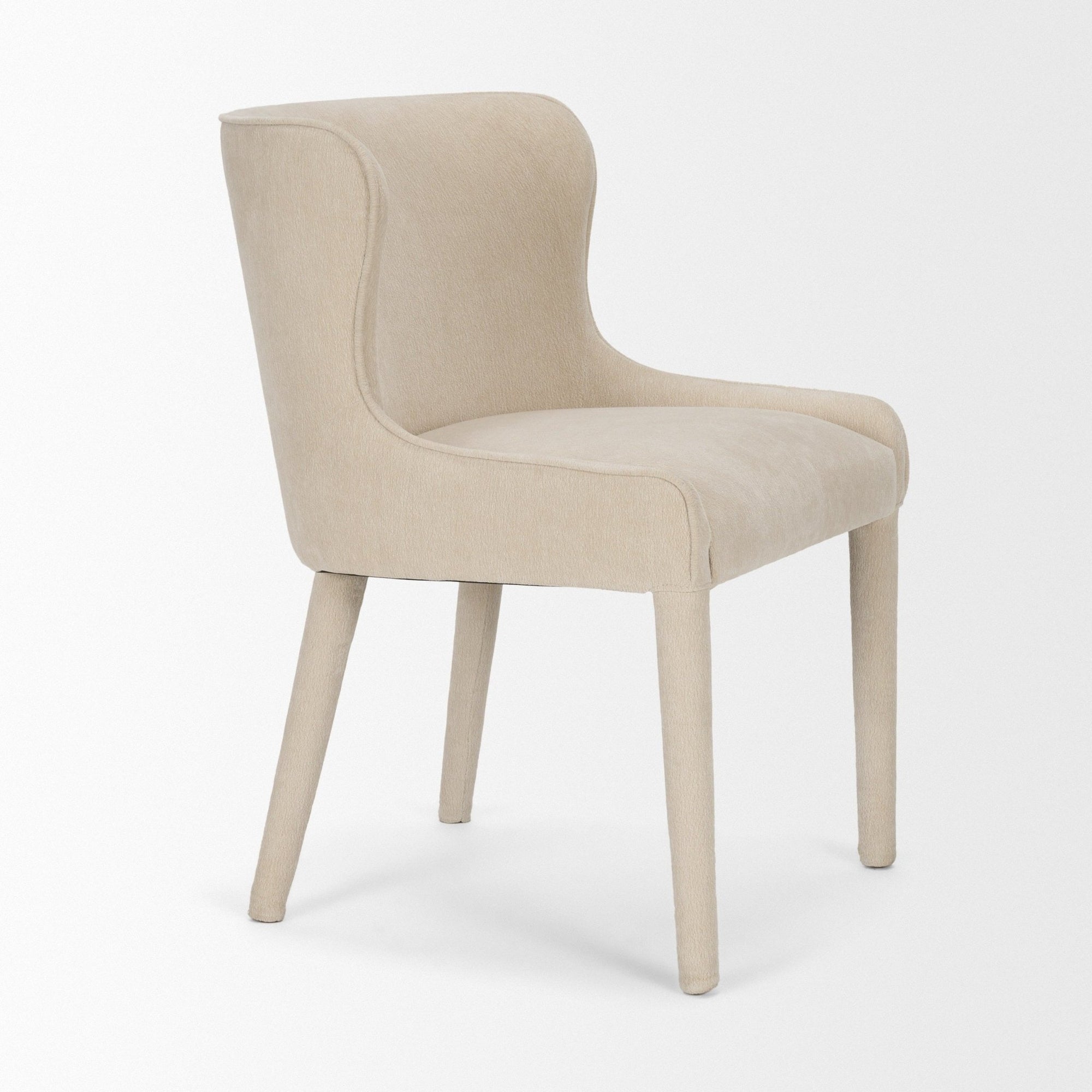 Nolan Slope Fabric Dining Chair - 3 Colours - Dekor Butik