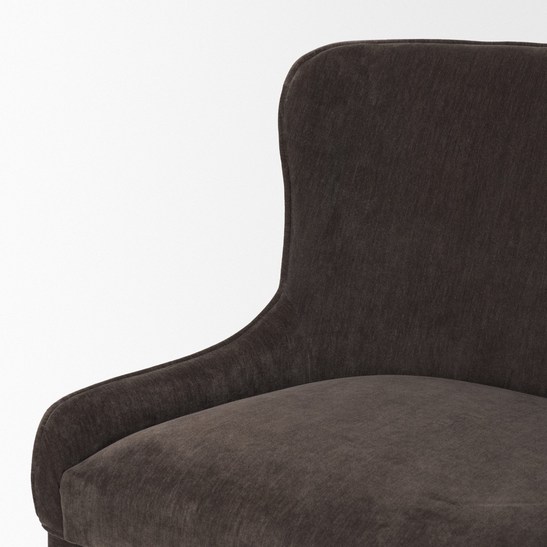 Nolan Slope Fabric Dining Chair - 3 Colours - Dekor Butik