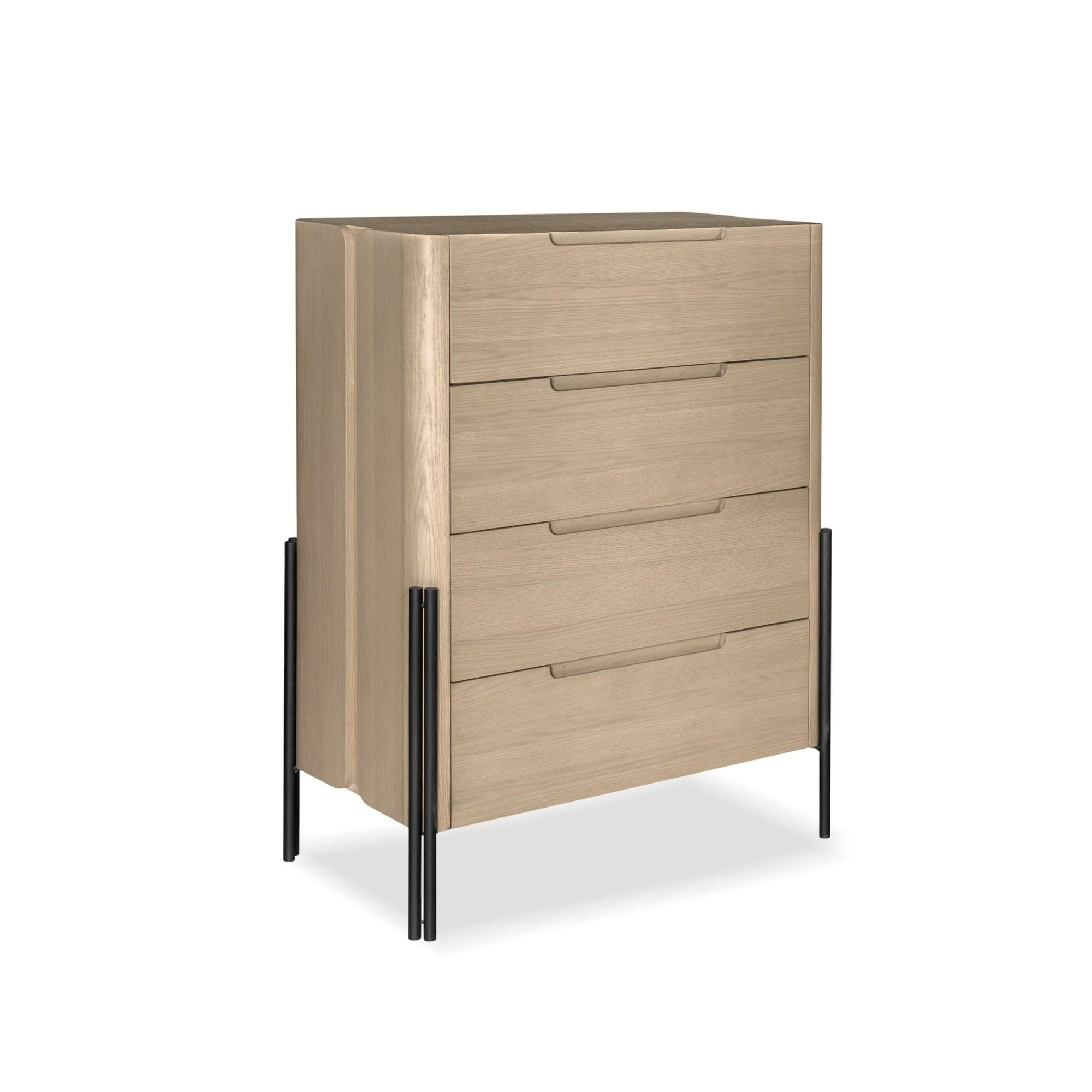 Nori 4 Drawer Dresser - 2 Finishes - Dekor Butik