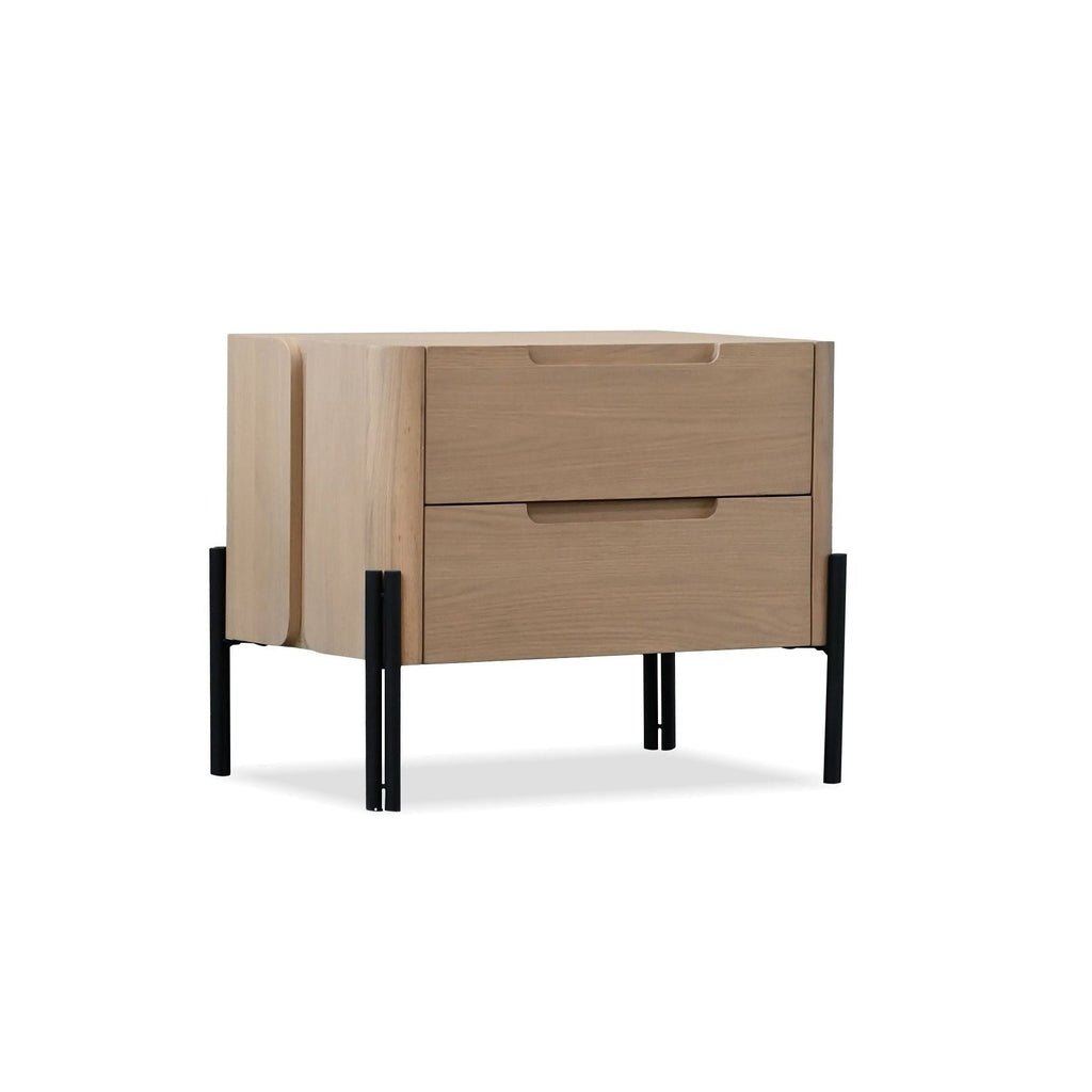 Nori Nightstand - 2 Finishes - Dekor Butik