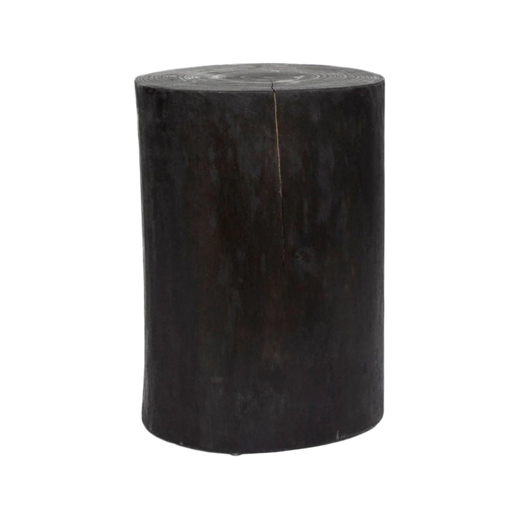 baseNova Wide 18" Stump - Round - Black - Dekor Butik