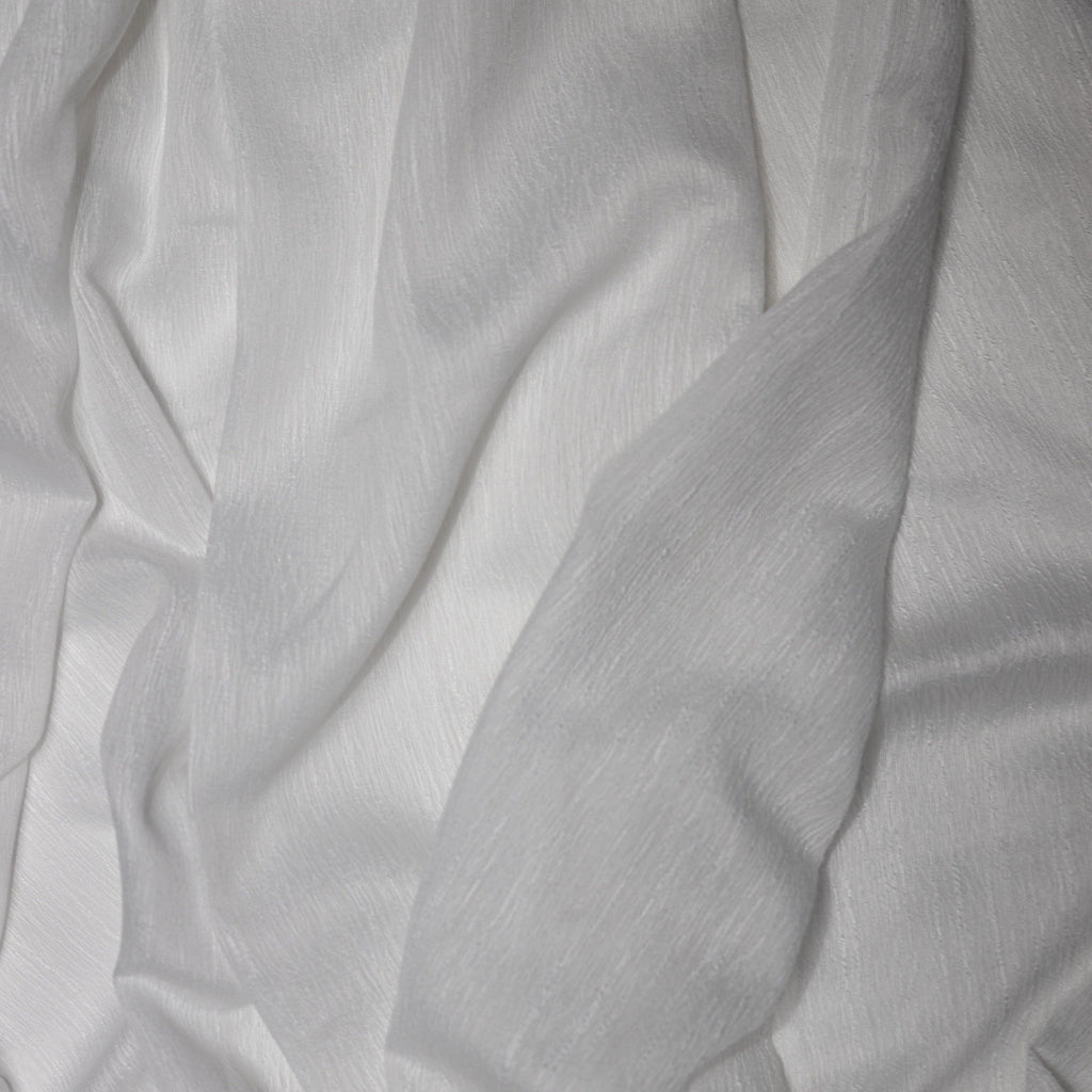 CurtainsNovara Textured Jacquard Overall Design Semi Sheer Grommet Curtain 80" x 95" - Dekor Butik
