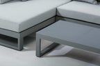 sectionalOasis 3-Piece Aluminum Outdoor Sectional - Dekor Butik