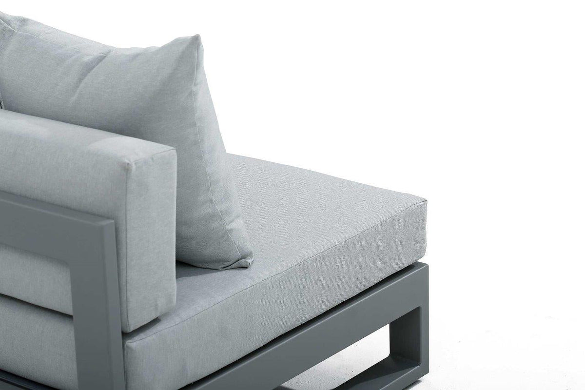 sectionalOasis 3-Piece Aluminum Outdoor Sectional - Dekor Butik