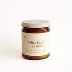 CandlesOlive Leaf + Lemon Candle - Dekor Butik