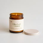 CandlesOlive Leaf + Lemon Candle - Dekor Butik