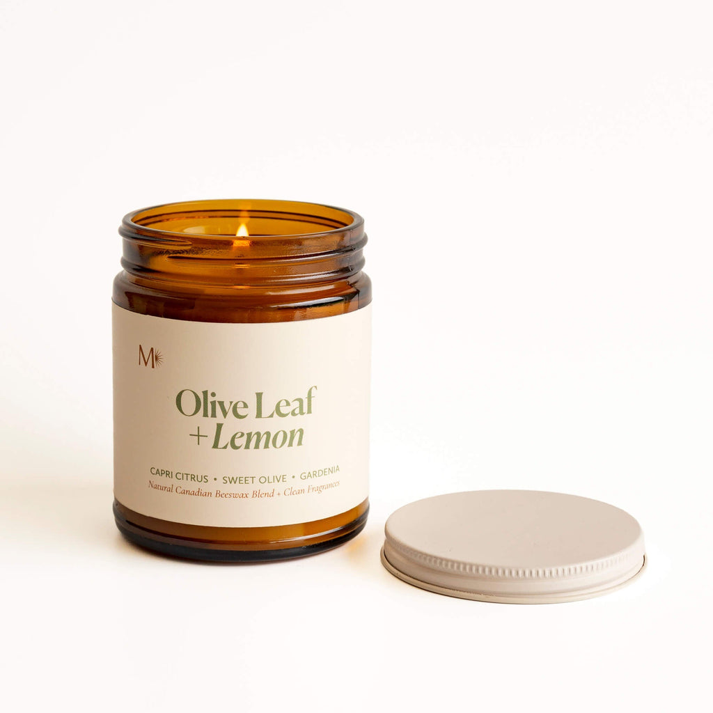 CandlesOlive Leaf + Lemon Candle - Dekor Butik