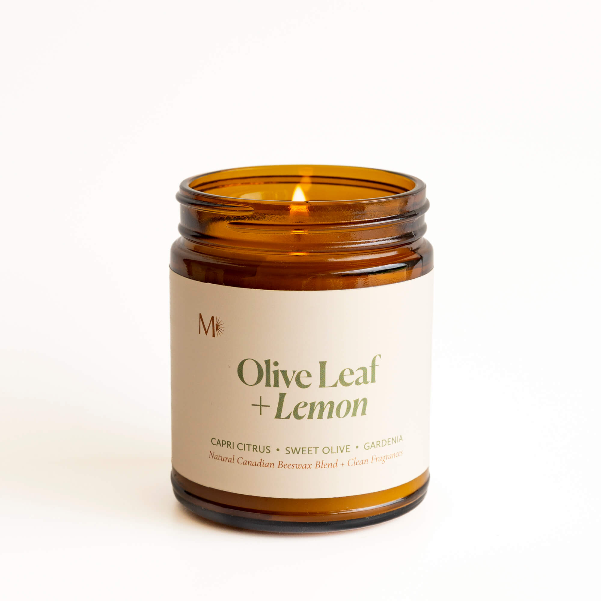 Olive Leaf + Lemon Candle