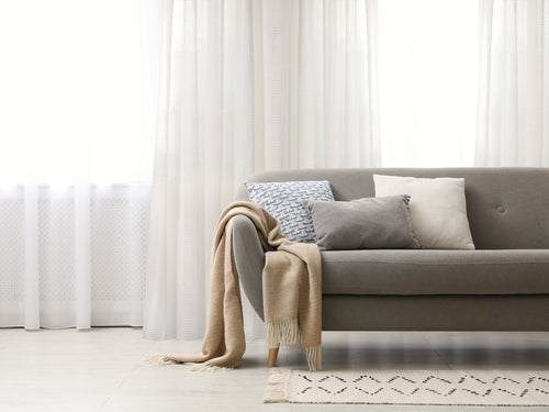 CurtainsOlympia Semi Sheer Diamond Pattern Grommet Curtain 80"x 95" - Dekor Butik