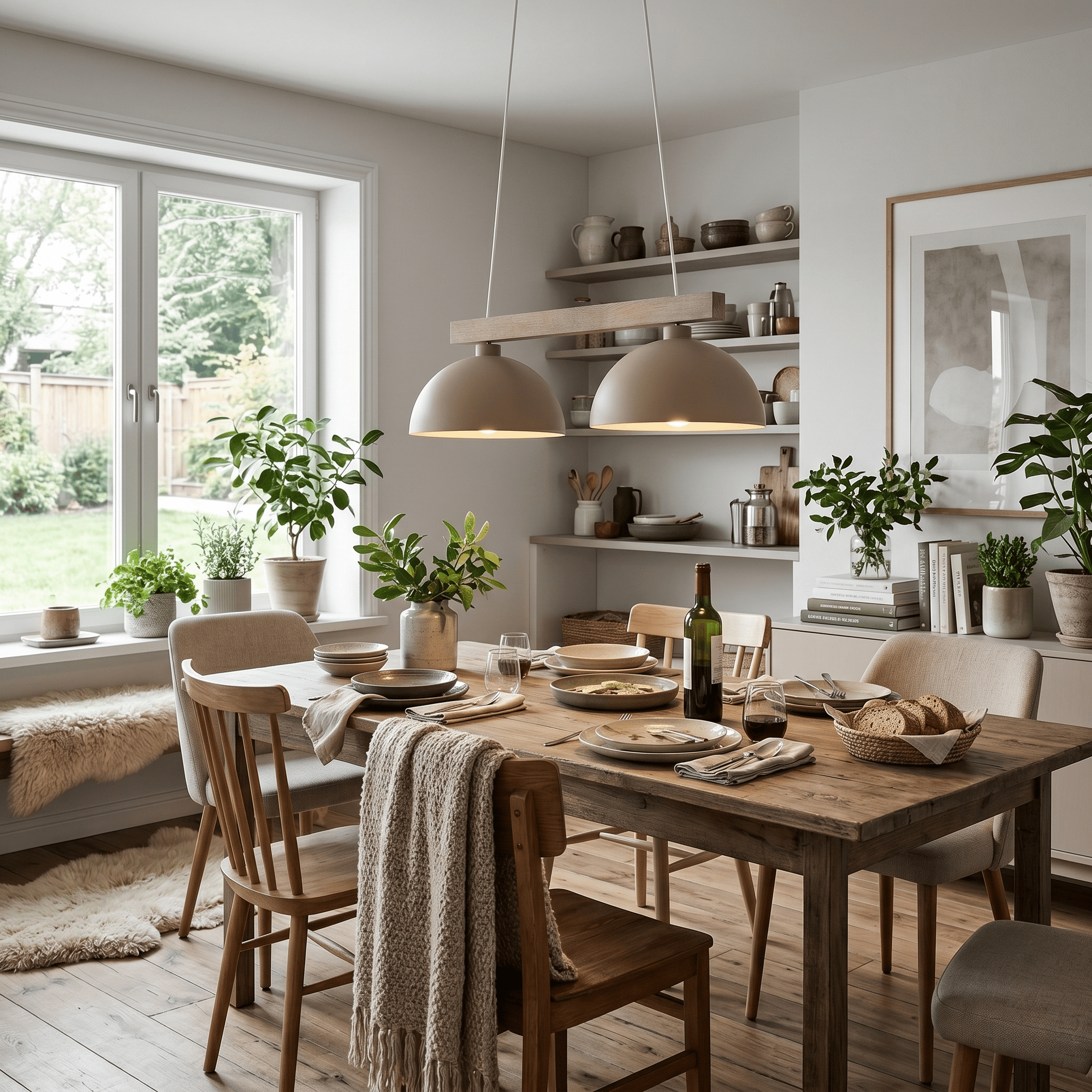 OSLO 2 - Light Scandinavian Pendant Light for Kitchen Island, Dining Table & Modern Interiors - Dekor Butik