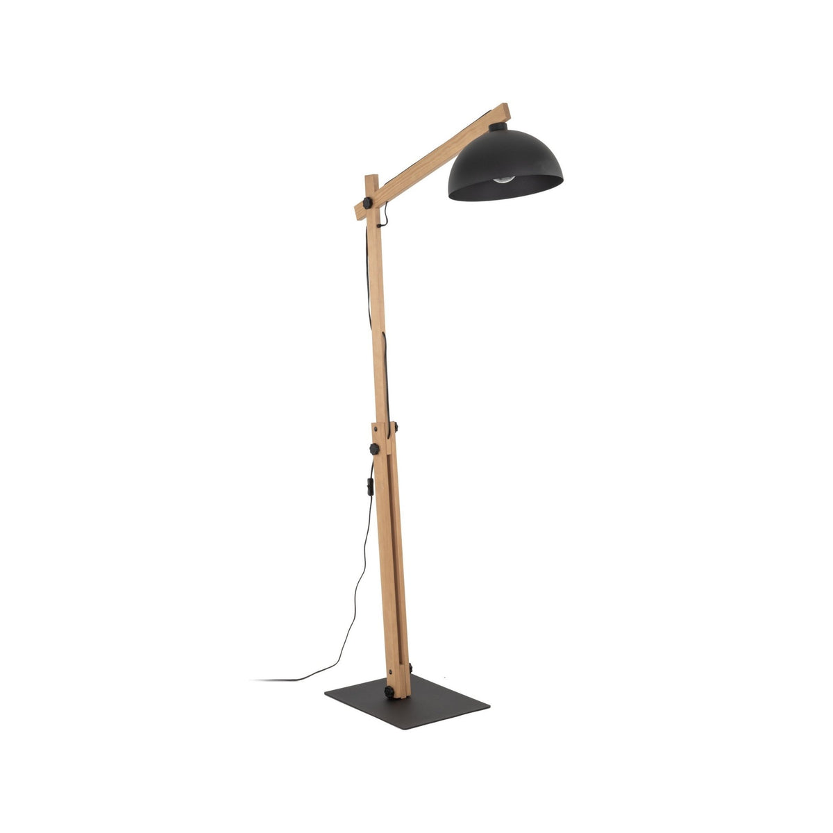 OSLO Black Scandinavian Floor Lamp for Living Room, Bedroom & Office – Modern Minimalist Lighting - Dekor Butik
