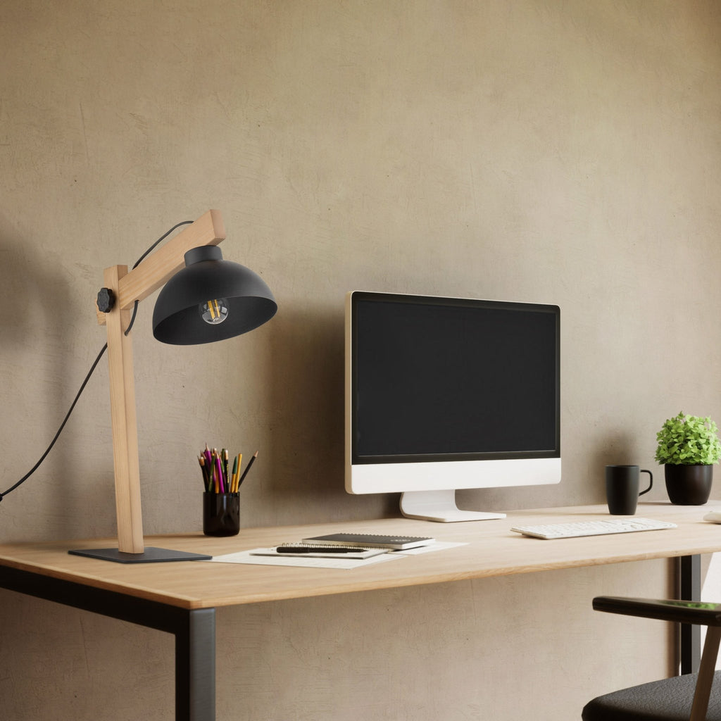 OSLO Black Scandinavian Night Lamp - Dekor Butik