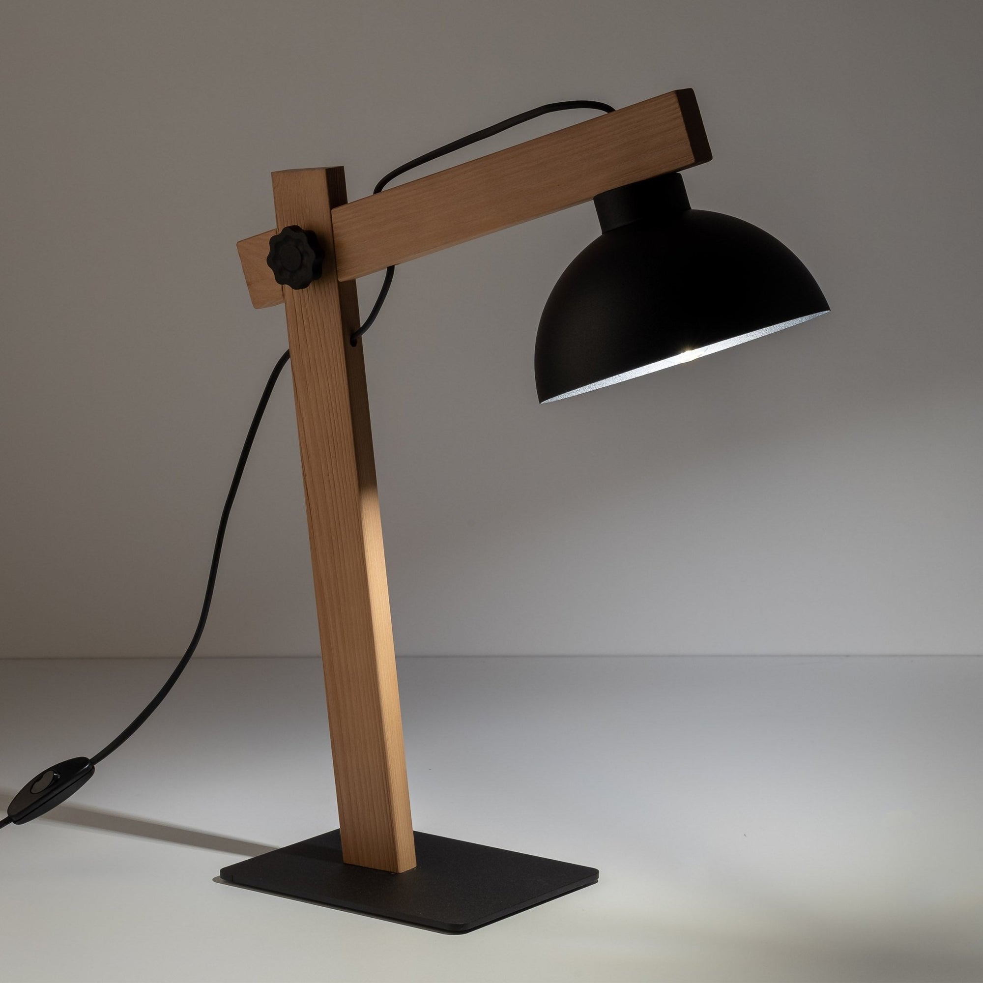 OSLO Black Scandinavian Night Lamp - Dekor Butik