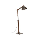 Oslo Brown Scandinavian Minimalist Floor Lamp for Living Room, Bedroom & Modern Interior Lighting - Dekor Butik