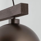 OSLO Brown Scandinavian Pendant Light 3 - Dekor Butik