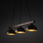 OSLO Brown Scandinavian Pendant Light 3 - Dekor Butik