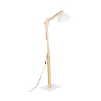 OSLO White Scandinavian Floor Lamp (Clearance) - Dekor Butik