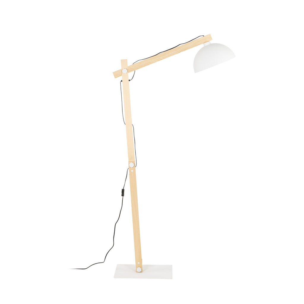 OSLO White Scandinavian Floor Lamp (Clearance) - Dekor Butik