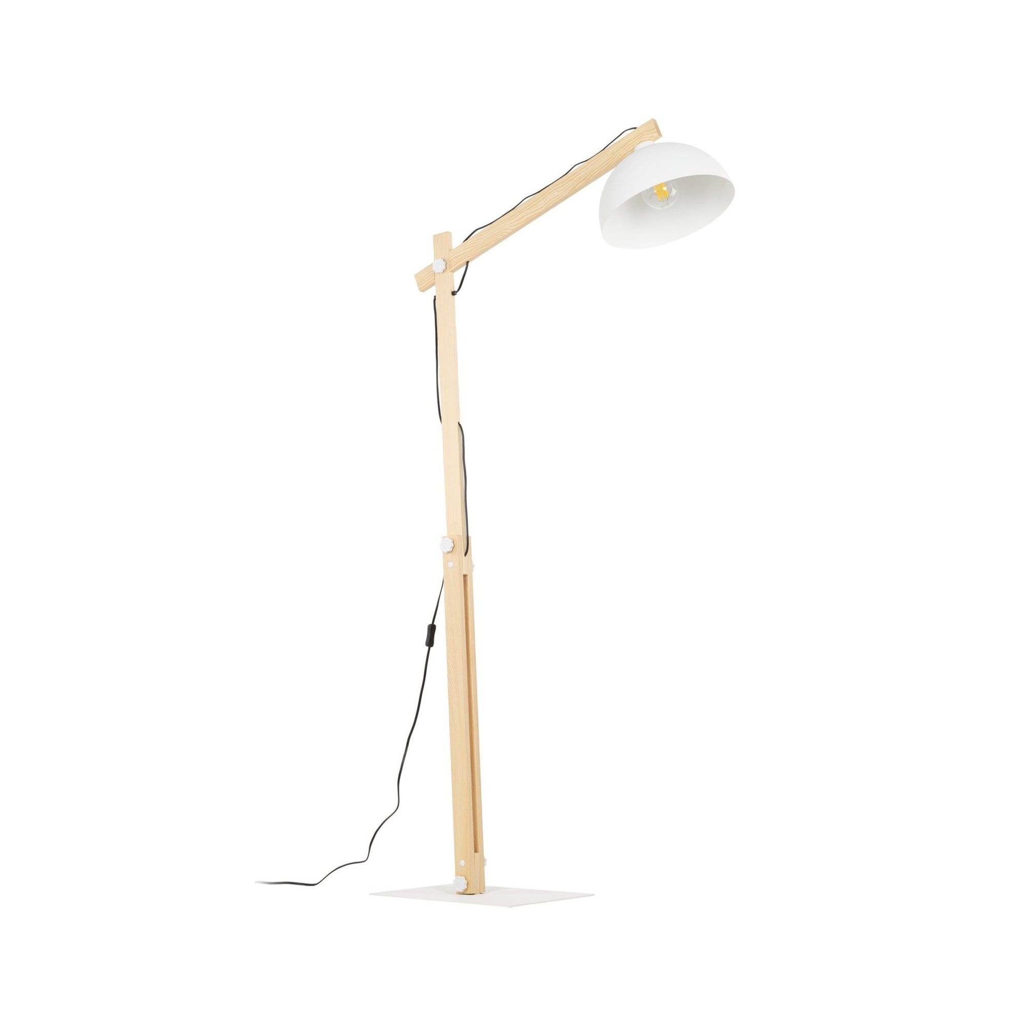 OSLO White Scandinavian Floor Lamp (Clearance) - Dekor Butik
