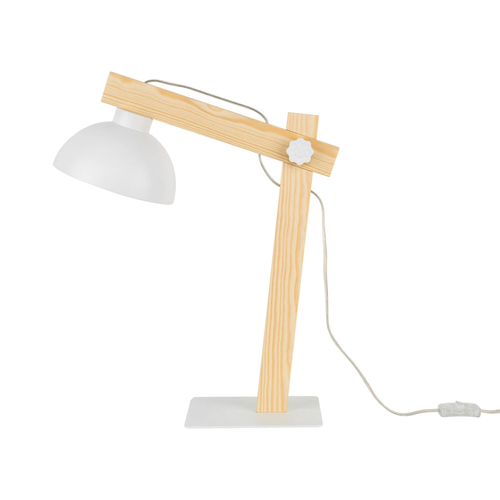 OSLO White Scandinavian Night Lamp - Dekor Butik