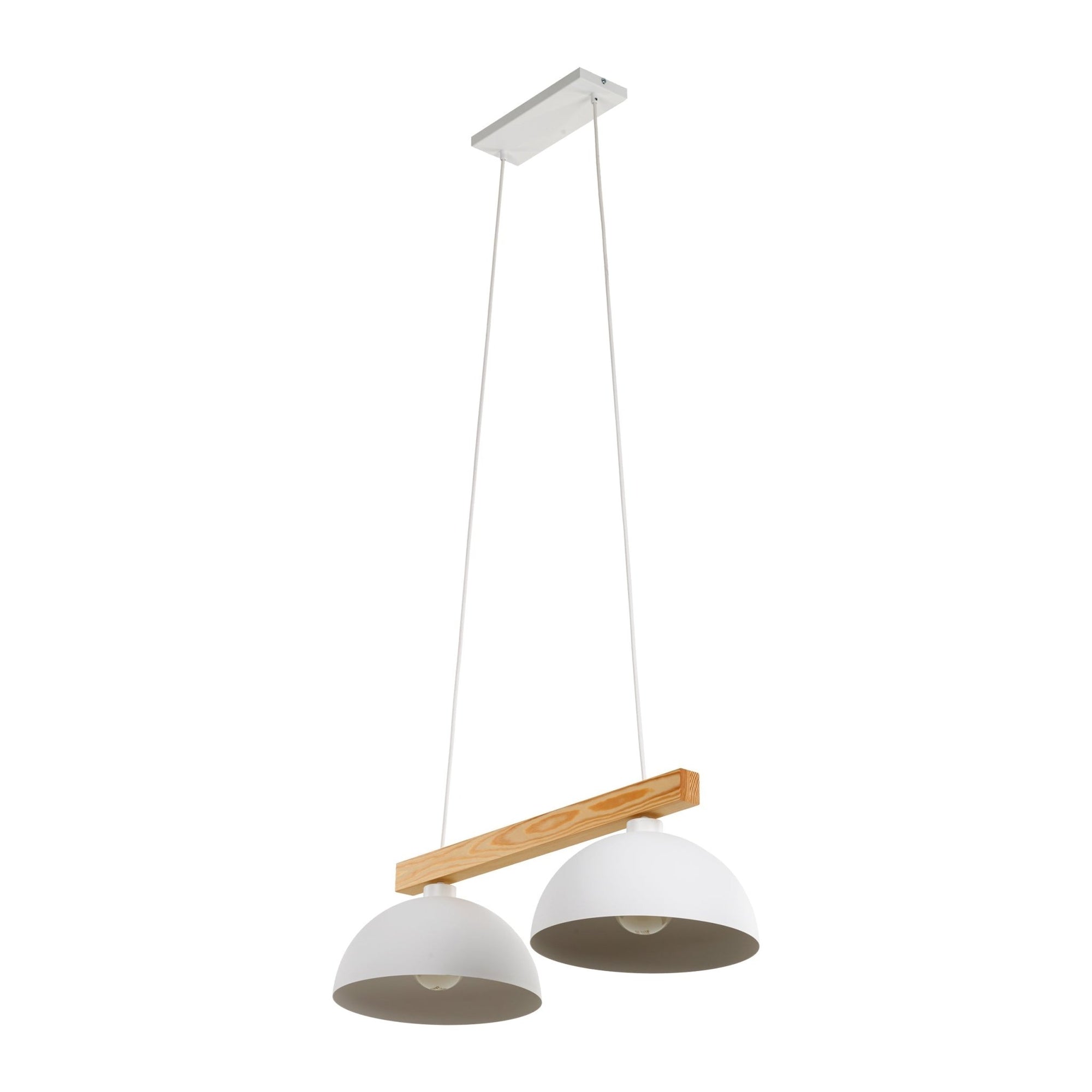 OSLO White Scandinavian Pendant Light for Kitchen Island & Dining - Dekor Butik