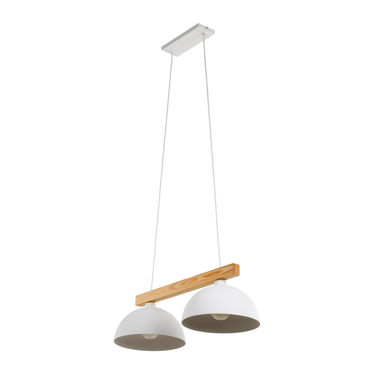 OSLO White Scandinavian Pendant Light for Kitchen Island & Dining - Dekor Butik