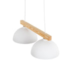 OSLO White Scandinavian Pendant Light for Kitchen Island & Dining - Dekor Butik