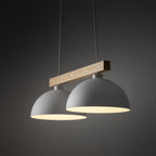 OSLO White Scandinavian Pendant Light for Kitchen Island & Dining - Dekor Butik