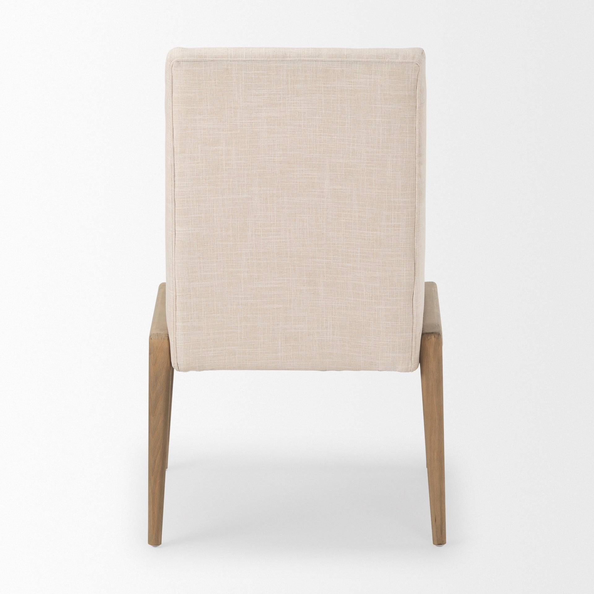 Palisades Upholstery w/ Solid Wood Armless Dining Chair - 2 Colors - Dekor Butik