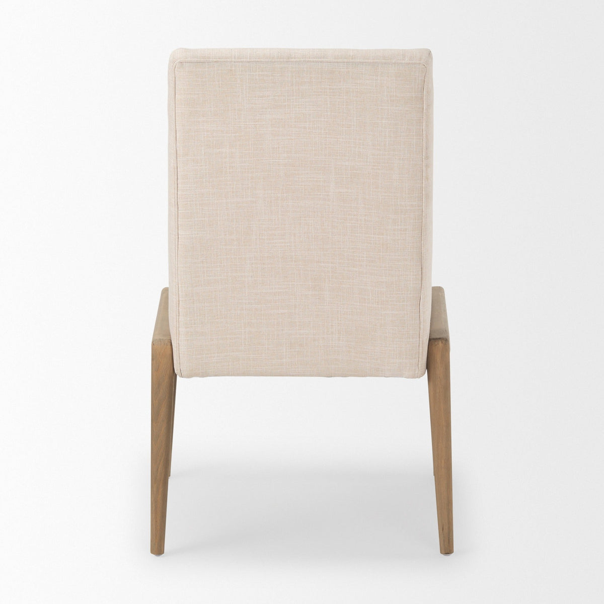 Palisades Upholstery w/ Solid Wood Armless Dining Chair - 2 Colors - Dekor Butik