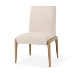 Palisades Upholstery w/ Solid Wood Armless Dining Chair - 2 Colors - Dekor Butik