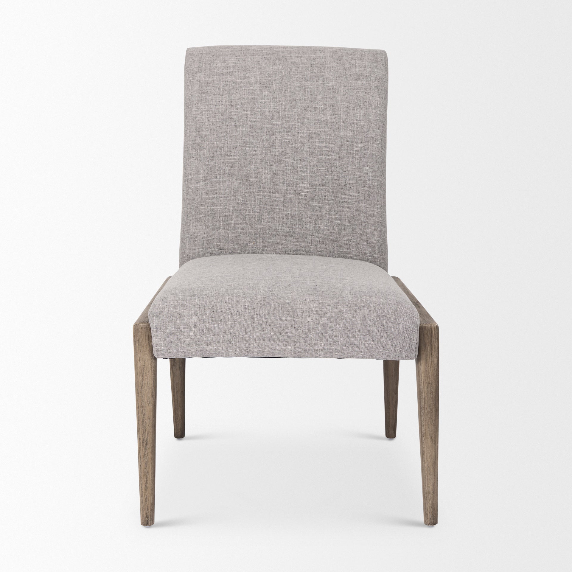 Palisades Upholstery w/ Solid Wood Armless Dining Chair - 2 Colors - Dekor Butik