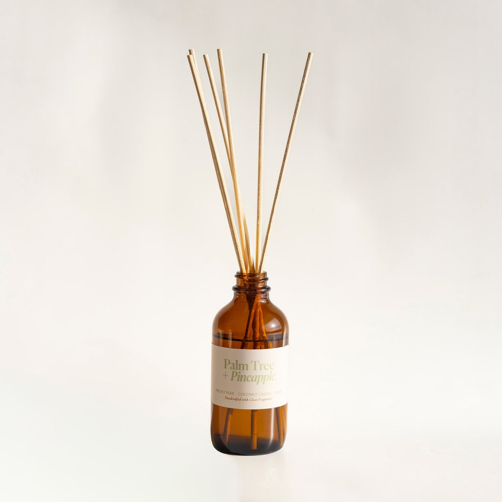Reed DiffusersPalm Tree + Pineapple Reed Diffuser - Dekor Butik