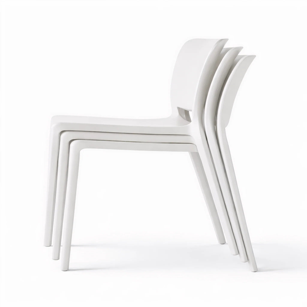 Pamela Stackable Dining Chair, Green - Dekor Butik