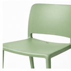 Pamela Stackable Dining Chair, Green - Dekor Butik