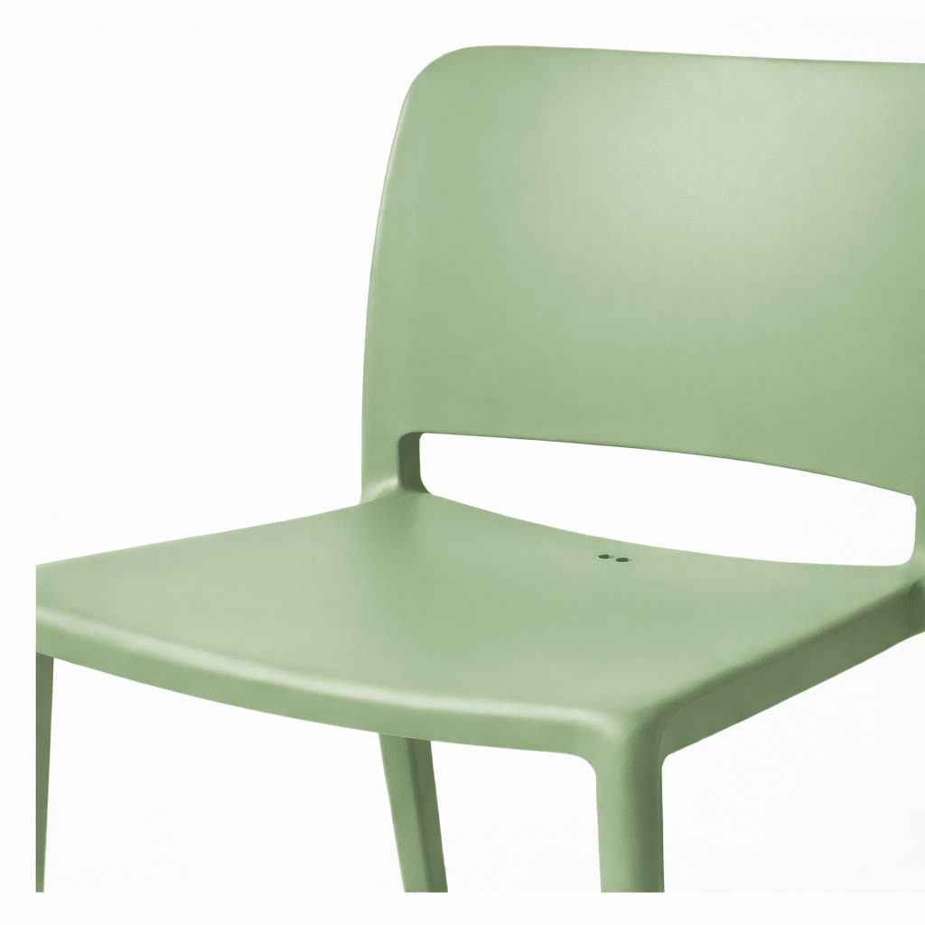 Pamela Stackable Dining Chair, Green - Dekor Butik