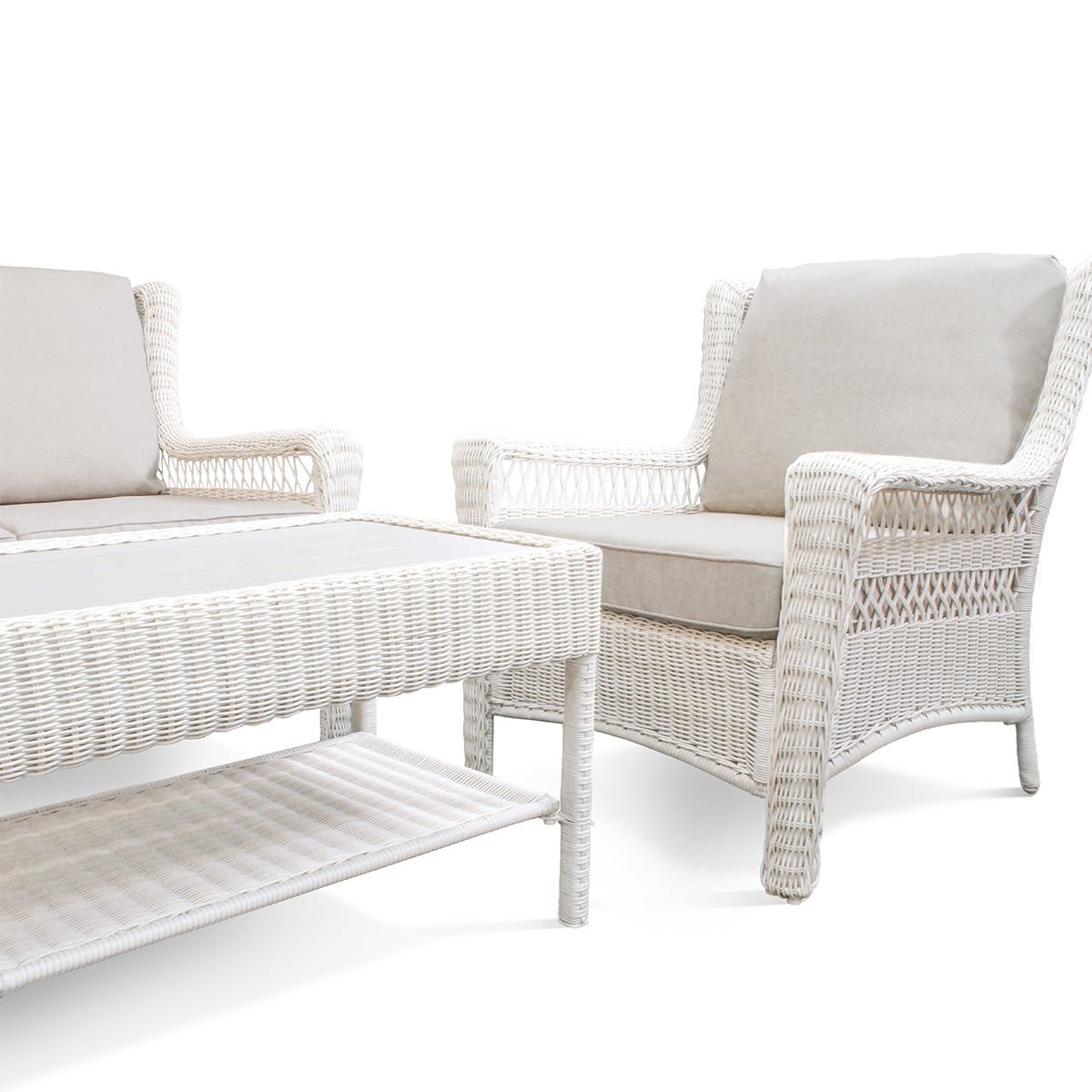 Conversational SetPark Meadows Wicker Loveseat Conversational Set - Dekor Butik