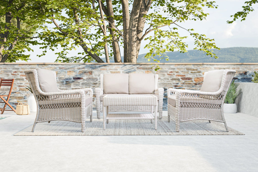 Conversational SetPark Meadows Wicker Loveseat Conversational Set - Dekor Butik
