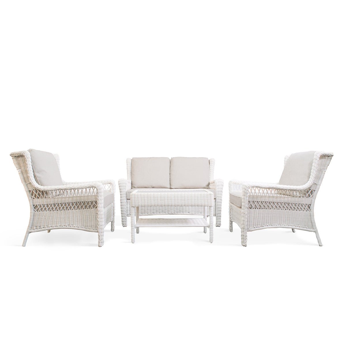 Conversational SetPark Meadows Wicker Loveseat Conversational Set - Dekor Butik