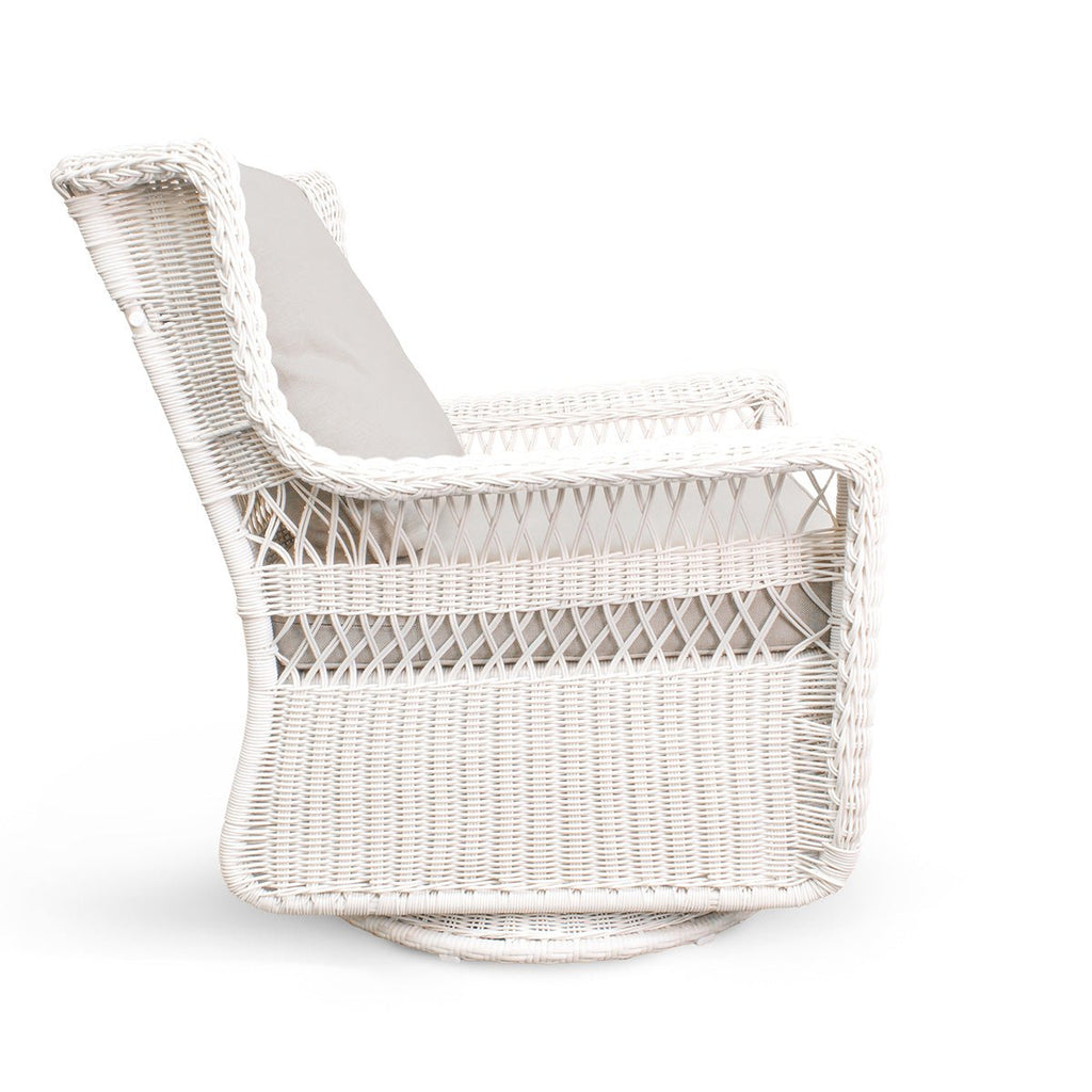 Swivel ChairPark Meadows Wicker Outdoor Swivel Glider Chair - Dekor Butik