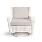 Swivel ChairPark Meadows Wicker Outdoor Swivel Glider Chair - Dekor Butik